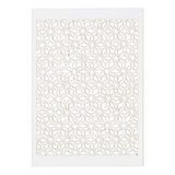 Crétiv Company Pattern Carton Flower Blanc, 10e.
