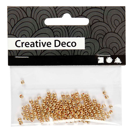Creativ Company Beads Gold, 150e.