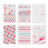 Creativ Company StickerBoek Aquarel A5 pour Planner, 578st.