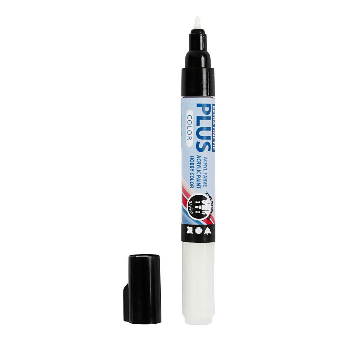 Creativ Firma plus Faarfmarker of-wäiss, 5.5ml