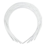 Creative Company Hair Bands White, 5st.