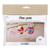 Creativ company mini hobby set oeuf pompon, 2 pcs. Pâques