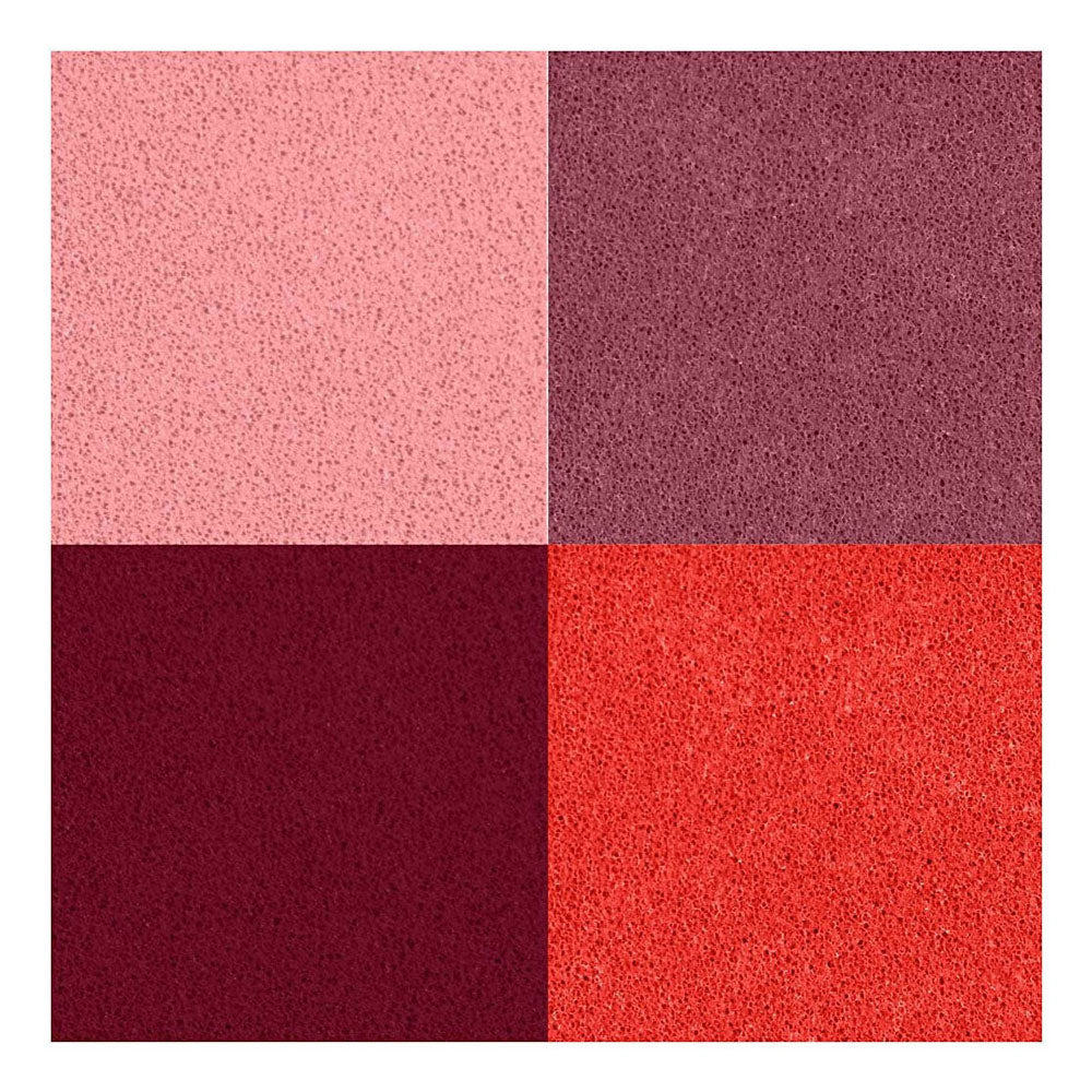 Encre pour tampon Creativ company, pêche, rose, rose clair, rose foncé, h: 2 cm, dim. 3,5x3,5 cm, 4 pièces 1 boîte