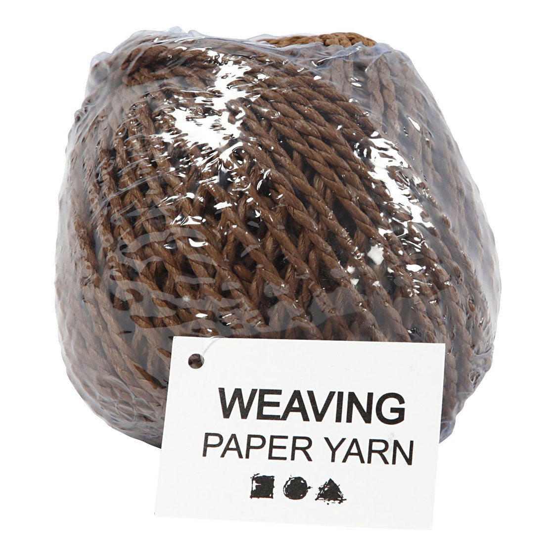 Creative Company Paper Yarn Dark Brown, 40m