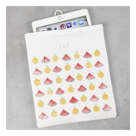 Société Creativ https: www.ccobby.nl tablet-cover-size-22x27-cm-white-1-piece