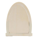 Creative Company Wooden Miniature Door con cardini, 13x10cm