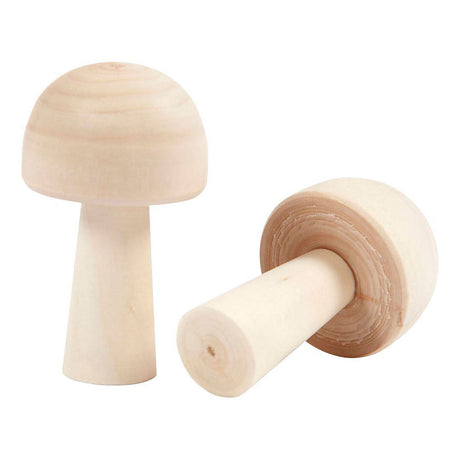 Creativ Company Mushroom en bois, 3e.