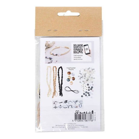 Creativ company cc creative mini hobby set bijoux bracelet macramé