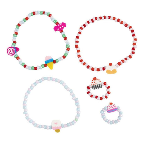 Creativ Company Mini Hobbyset Bijoux Bracelet et bague élastique