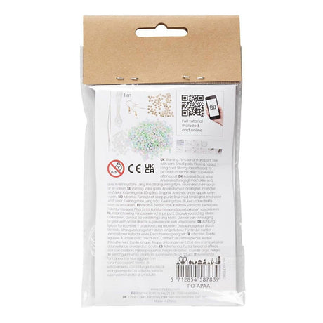 Creativ Company Mini Hobbyset Bijoux Bracelet élastique et boucle d'oreille