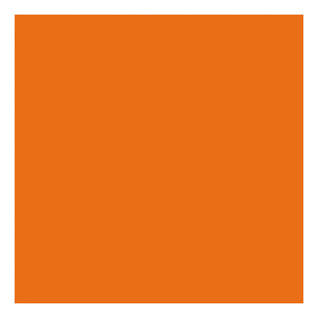 Creativ Company Couleur textile couvrant la peinture textile - orange, 50 ml