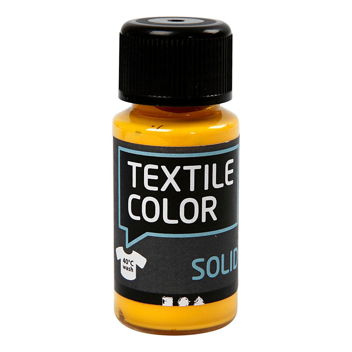 Colory Company Couleur textile - Coverring Textile Paint - Geel, 50ml