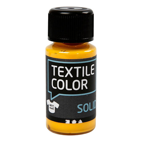 Colory Company Couleur textile - Coverring Textile Paint - Geel, 50ml
