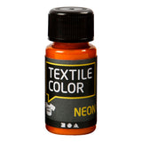 Creativ Company Couleur textile couvrant la peinture textile - Neon Oranje, 50ml