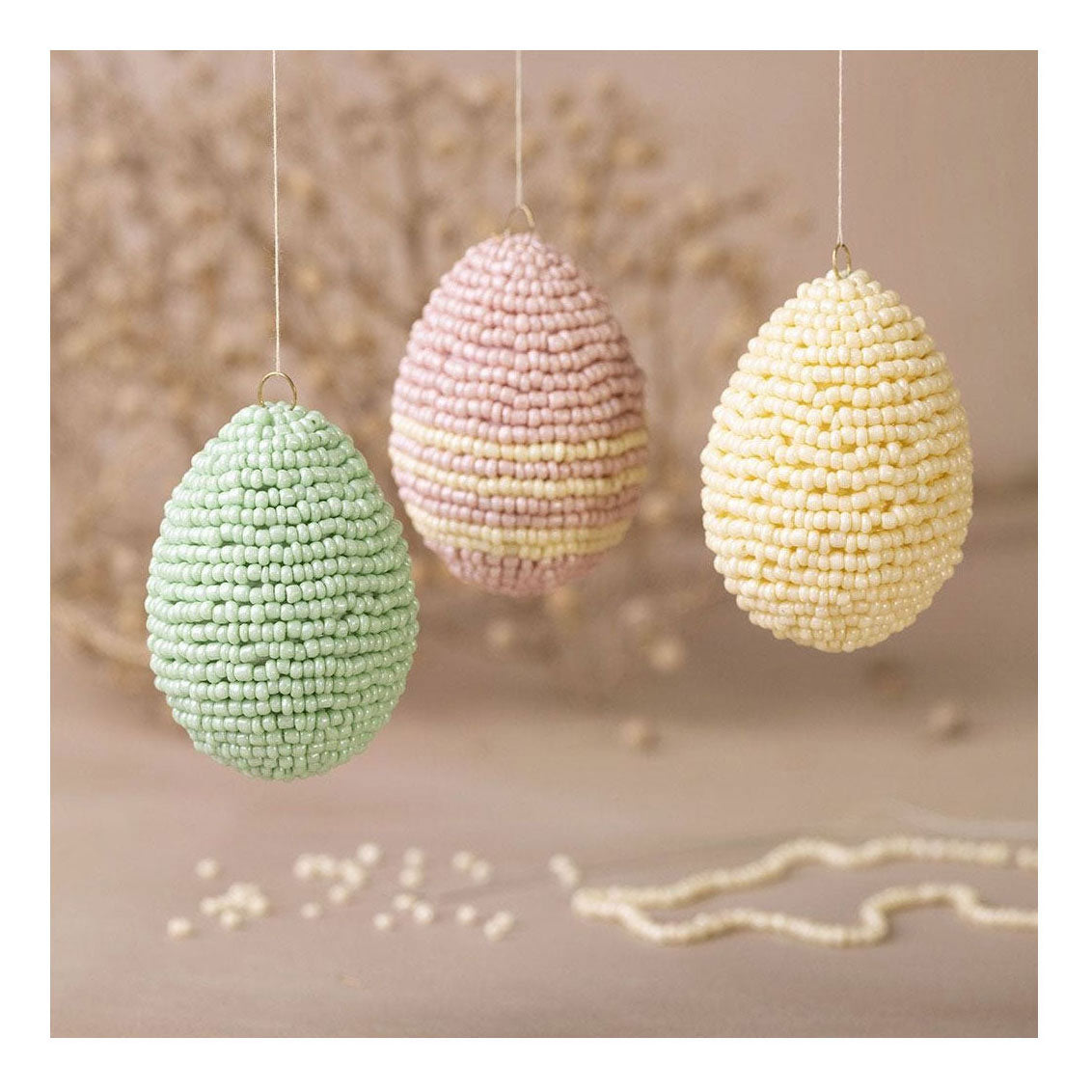 Creativ Company rocailles diverses couleurs, 130 grammes