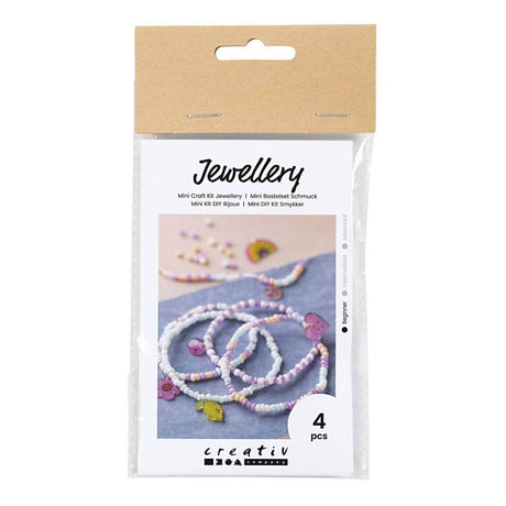 Creativ Company Mini Hobbyset Jewelry Shrink Film Film Bracelets Purple