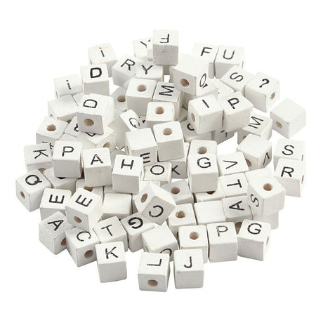 Société créative https: www.ccobby.nl letterbeads-a-z-en-blanco-size-8x8-mm-holesize-3-mm-white-96-div-1-doos