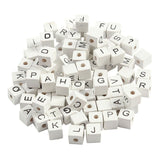 Creativ Company Letter Beads White A-Z, 92st.