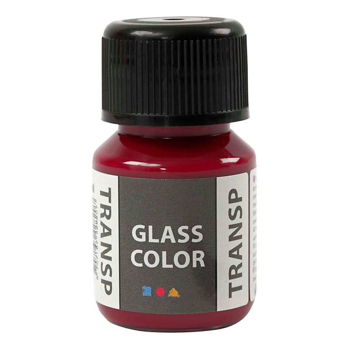 Creativ Company Glass Color Transparent Paint - Rose, 30 ml