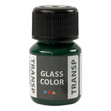 Creativ Company Verre Couleur transparente Paint - Briliant Green, 30 ml