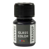 Creativ Company Glass Color Transparent Paint - noir, 30 ml