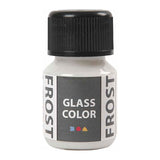 Creativ Company Glass Color Frost Paint - blanc, 30 ml