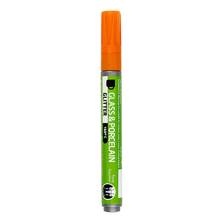 Creativ Company Glass et Porcel Staff Glitter semi-couverture - Orange