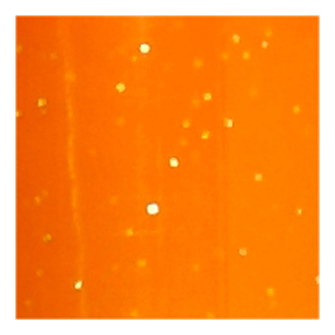 Creativ Company Glass et Porcel Staff Glitter semi-couverture - Orange