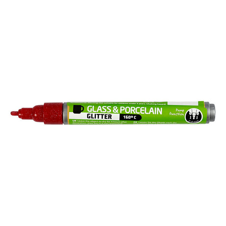 Creativ Company Glass and Porcelain Démarrage des paillettes semi-couverture - Rood sombre