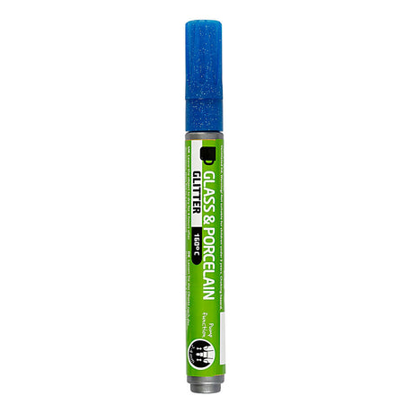 Creativ Company Glass et Porcel Staff Glitter semi-couverture - Bleu