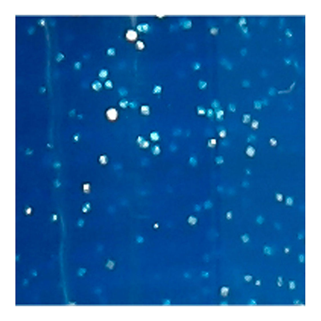 Creativ Company Glass et Porcel Staff Glitter semi-couverture - Bleu