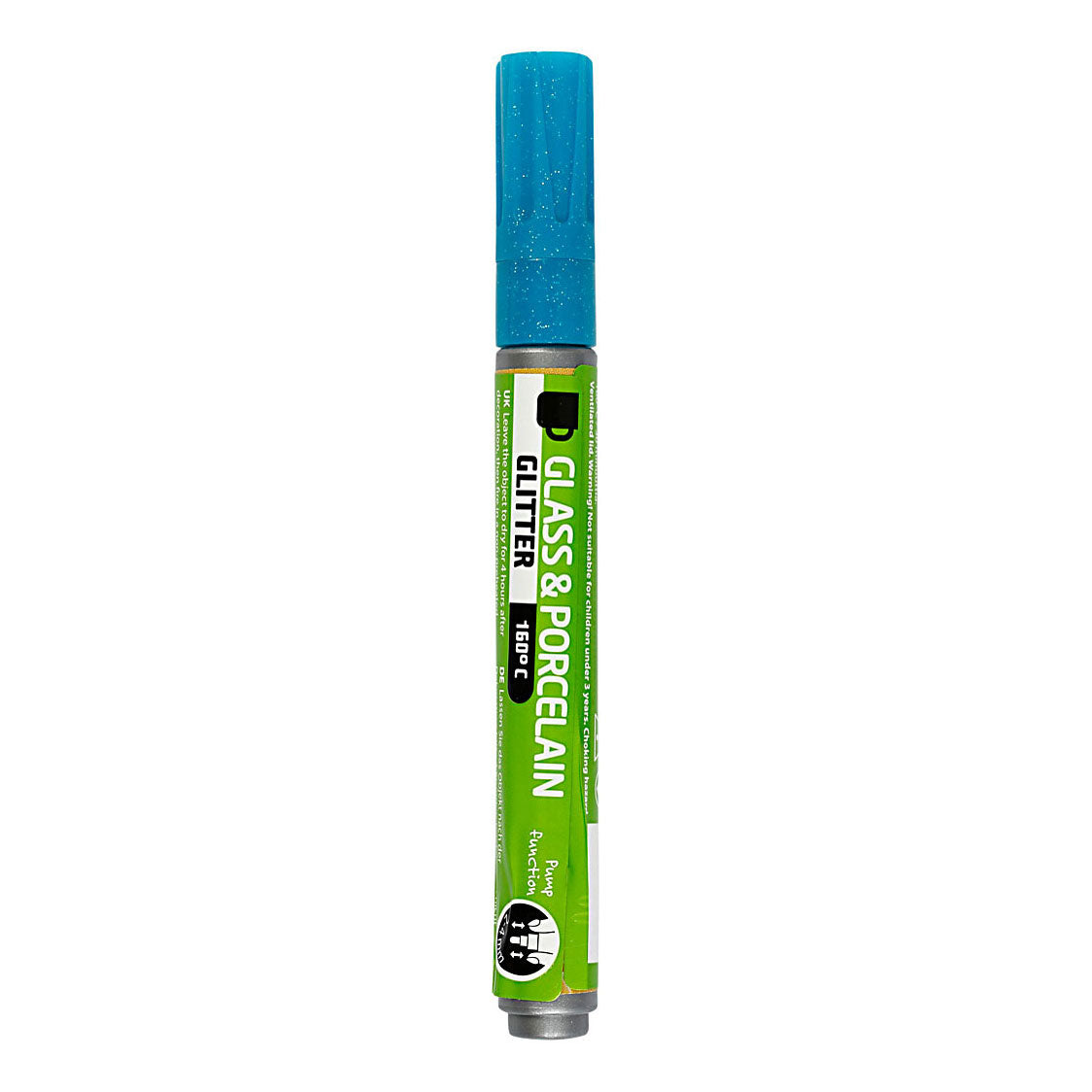 Creativ Company Glass and Porcel Staff Glitter semi-couverture-turquoise