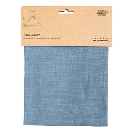 Creativ Company tissu ne serviette du pigeon bleu, 42x42cm