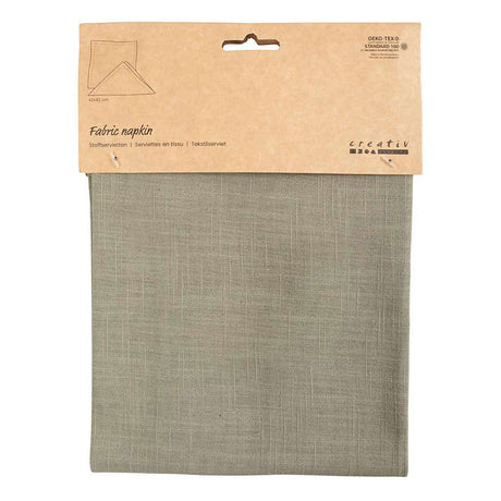 Creativ Company tissu tissu dusty grroen, 42x42cm