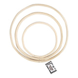 Creativ company anneaux en bambou 15,3-25,5 cm naturel 3 pièces