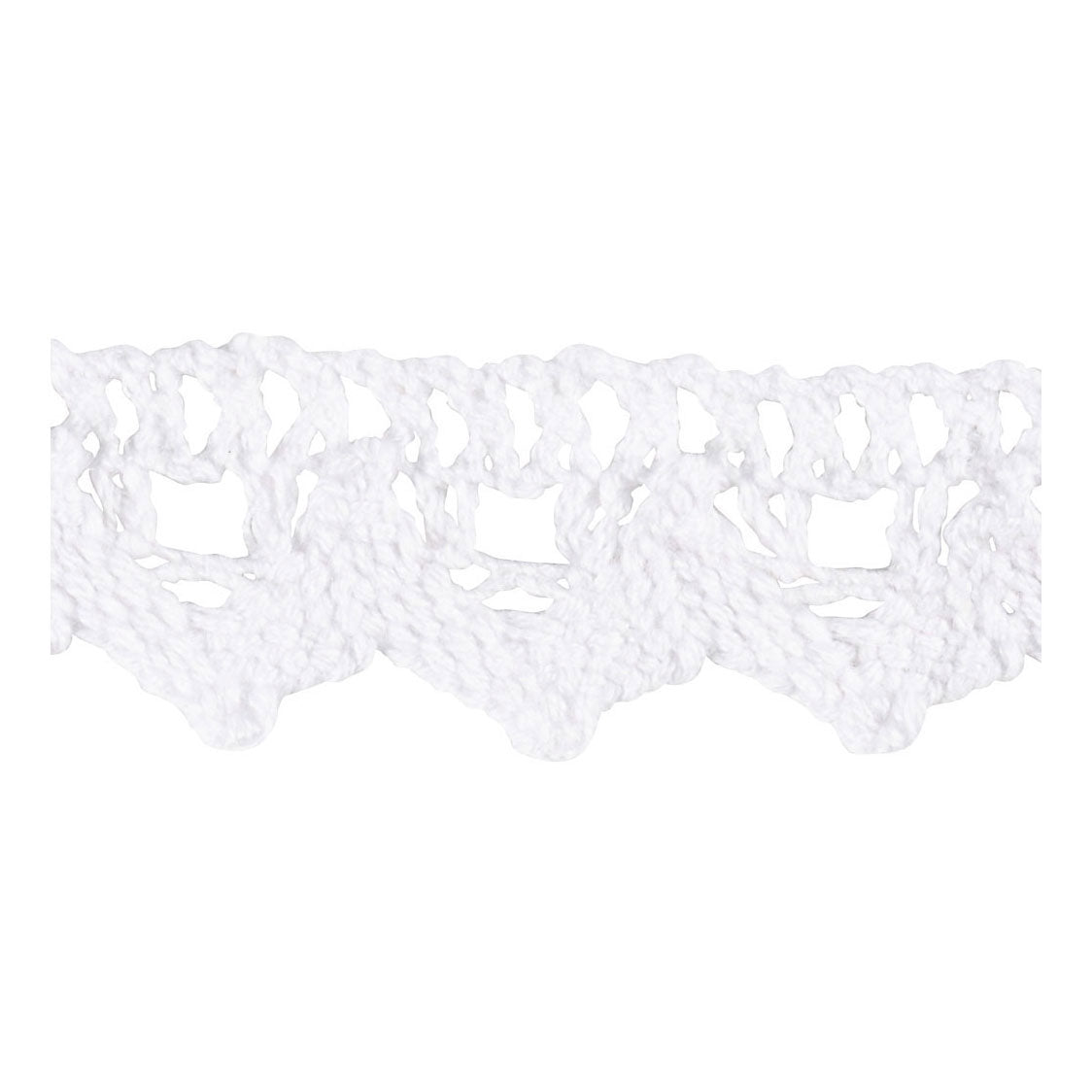 Creativ Company Lace Ribbon White, 10m