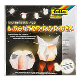 Creativ company lantaarnpapier wit, 30x30cm