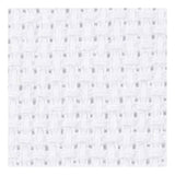 Creativ Company Aida White 70 carrés pour 10 cm, 50x50cm