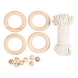 Creativ Company Mini Hobbyset Macrame Serveting Off-White