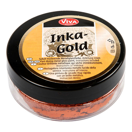 Creativ Company Inka -Gold Glosswax - Copper, 50ml