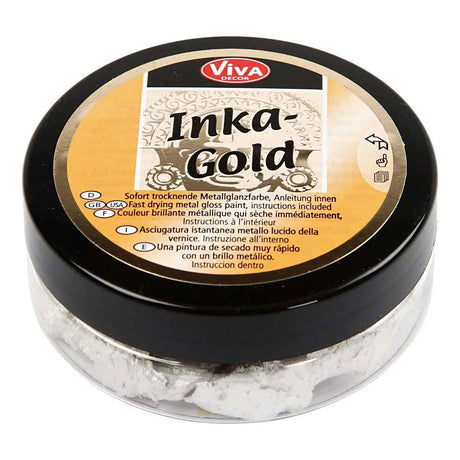 Creativ Company Inka -Gold Glosswax - Platin, 50ml