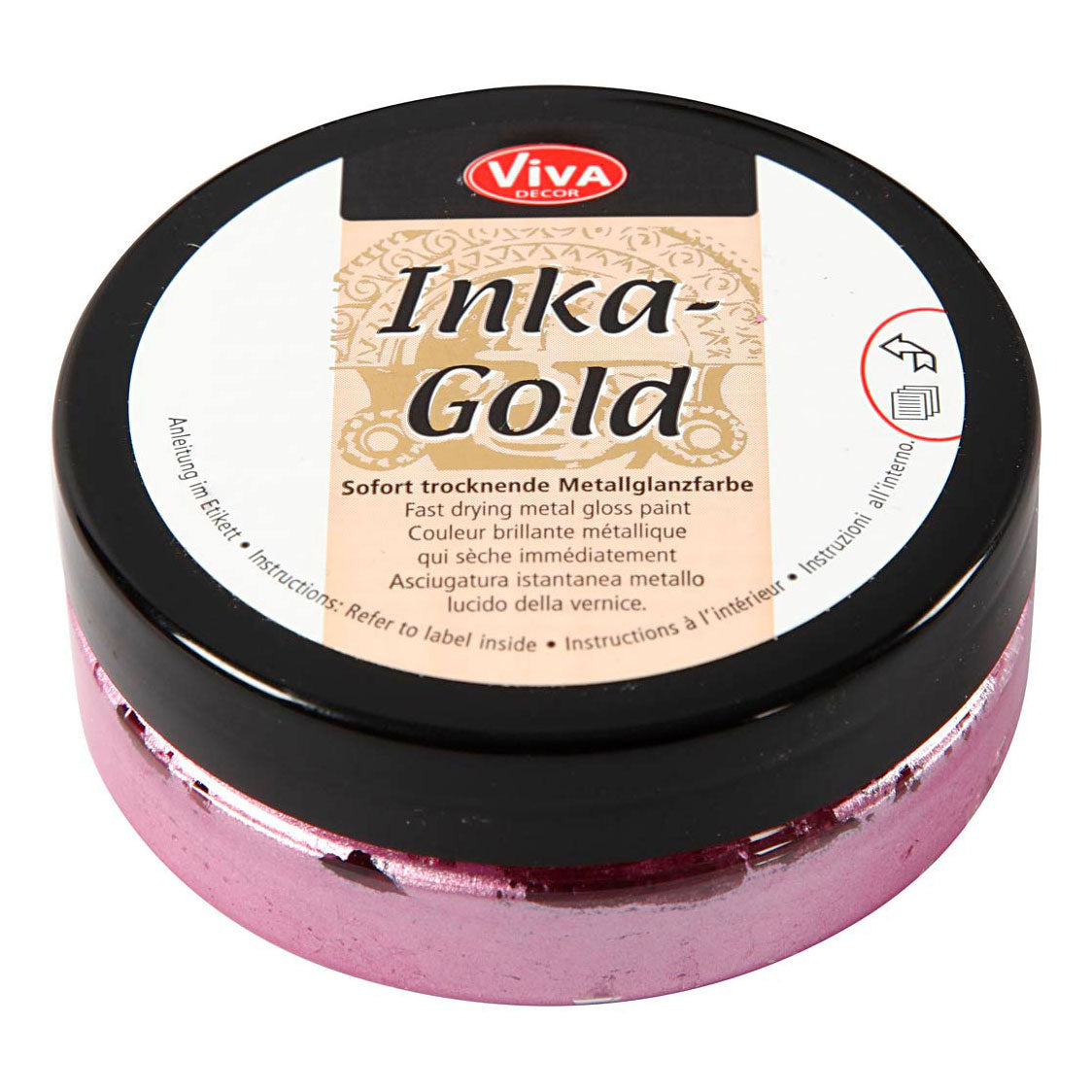 Creative Company Inka-Gold Glosswax Magenta, 50ml