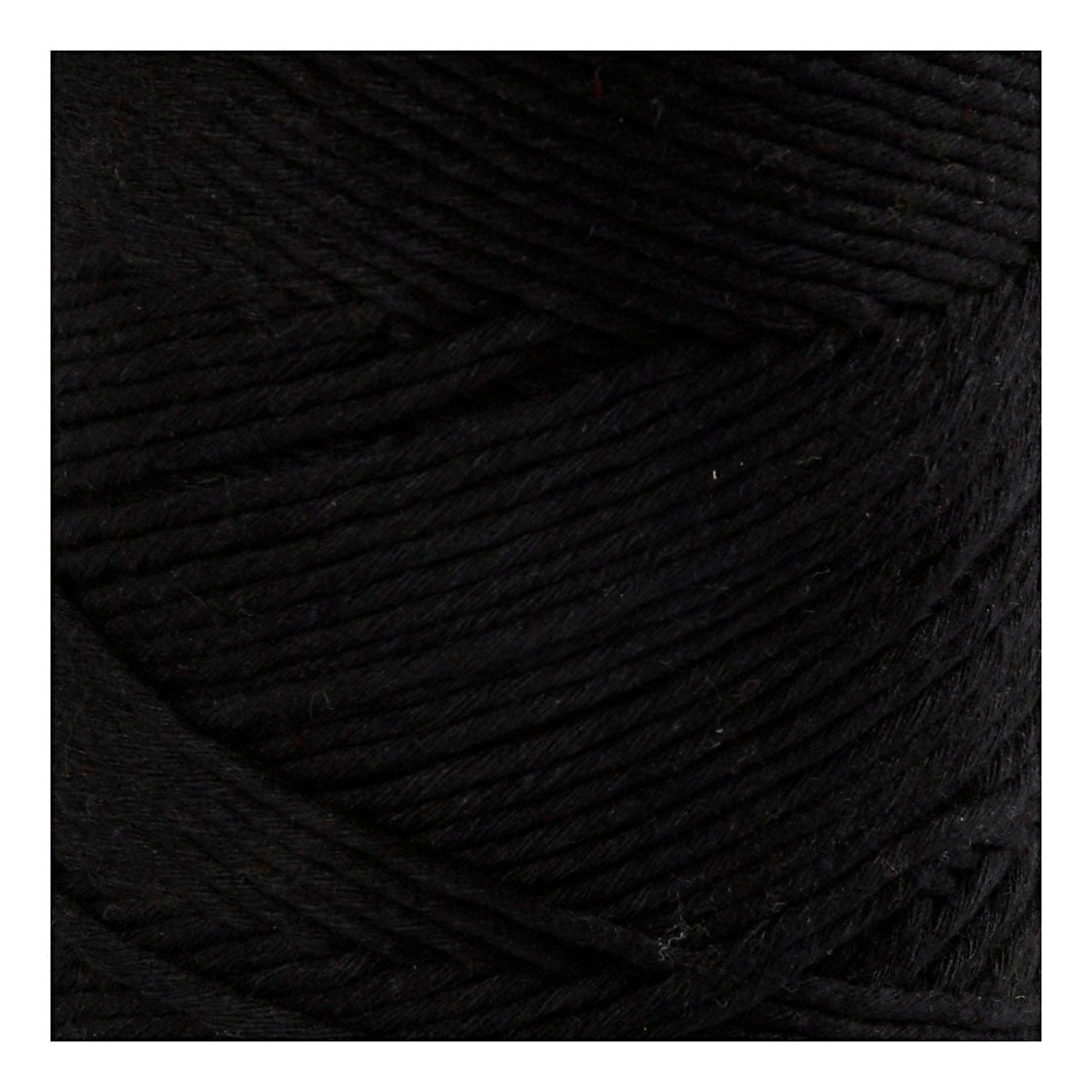 Creativ Company MacRame Cord Black, 198m