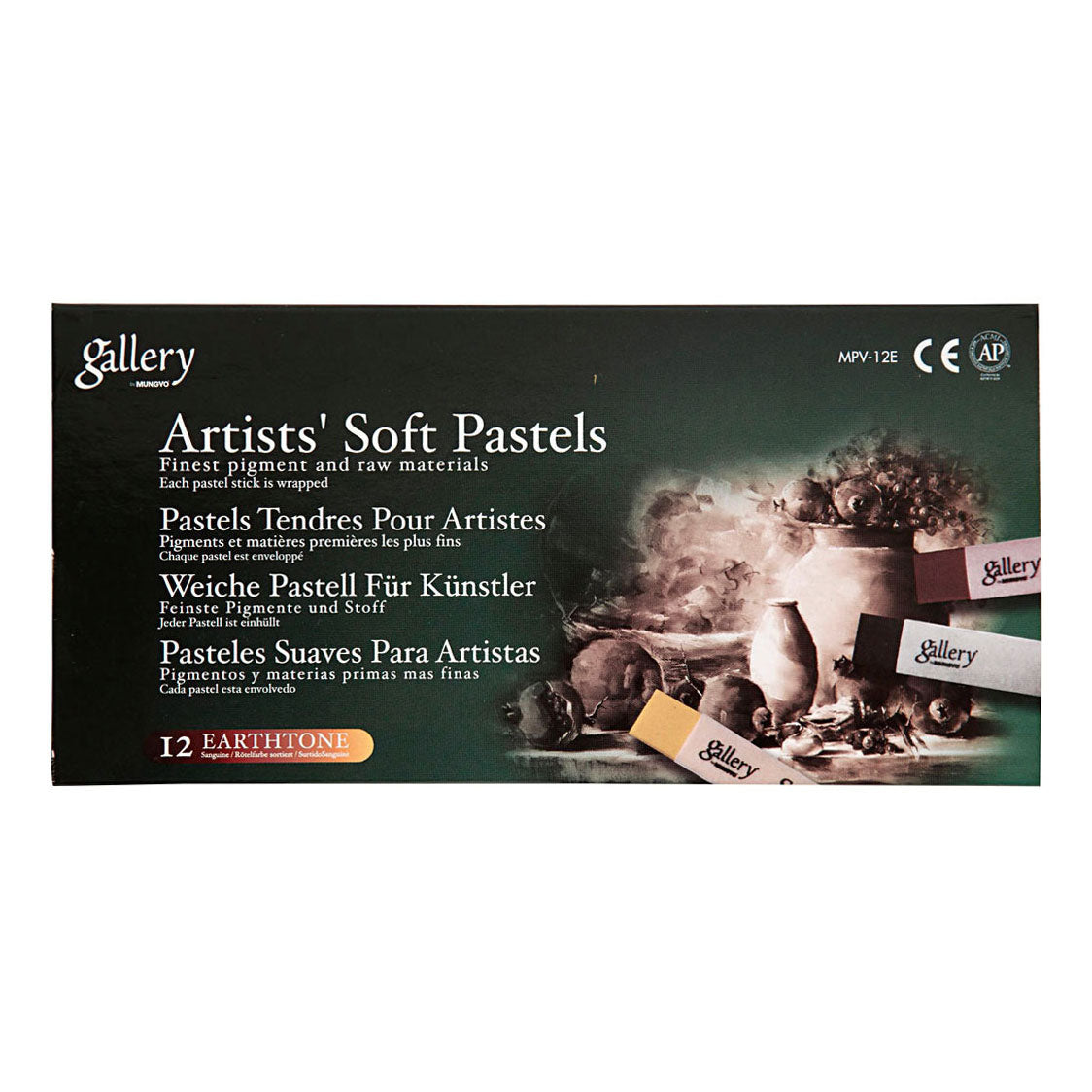 Creative Company Gallery Soft Pastel Set Brown Harmonie, 12: e.