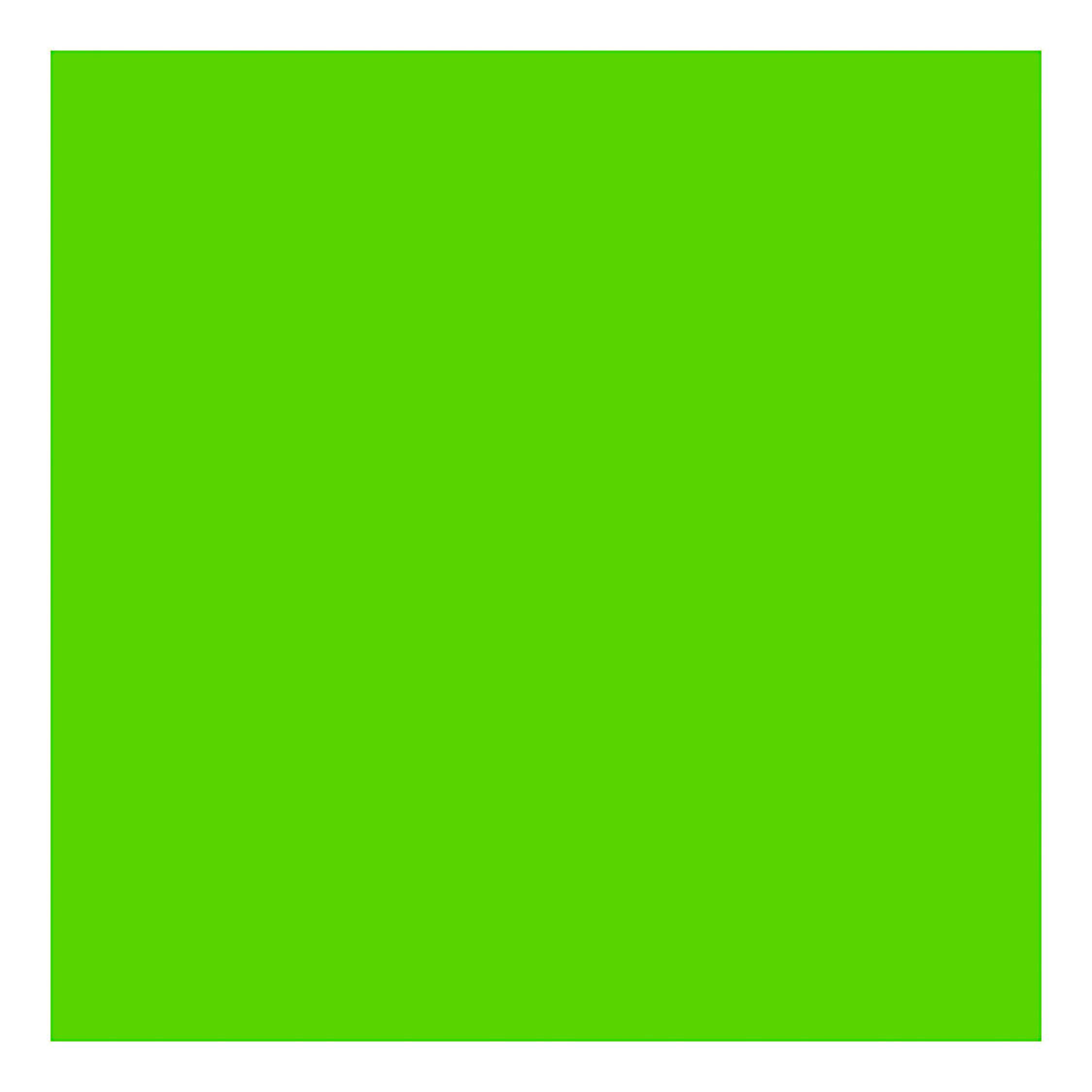 Creativ Company Textile Couleur semi-peinture textile à couverture - Green néon, 500 ml