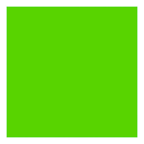Creativ Company Textile Couleur semi-peinture textile à couverture - Green néon, 500 ml