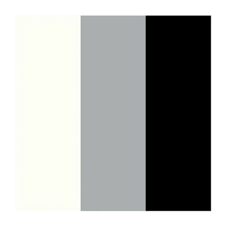 Creativ Company Plus Color Marker - Black Off -White Rain Gray, 3st.
