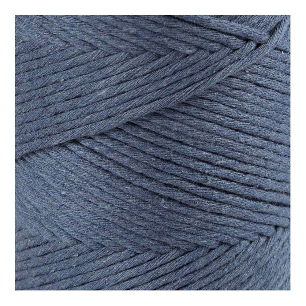 CREATIV COMPANY MACRAME CORD - BLUE, 198M