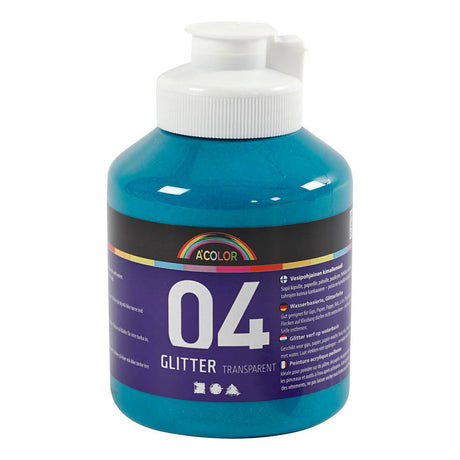 Creativ Company acrylique paillette de peinture pour les enfants - turquoise, 500 ml