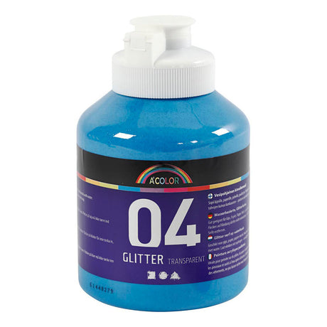 Creativ Company acrylique peinture paillette pour les enfants - bleu, 500 ml